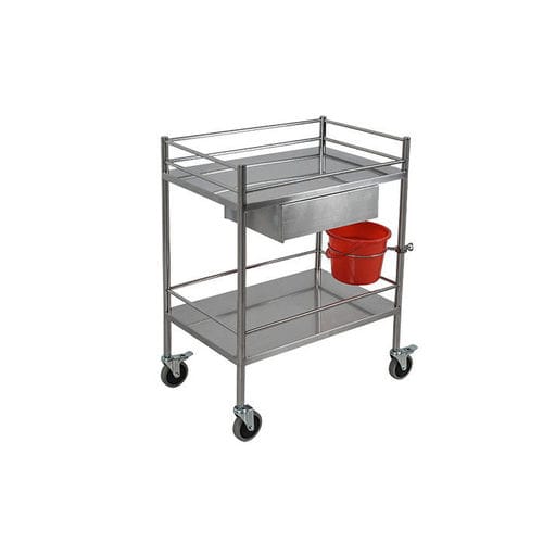 Medizinischer Wagen - MK-S07 - Zhangjiagang Medi Medical Equipment - für Instrumente / zum Laden / Edelstahl