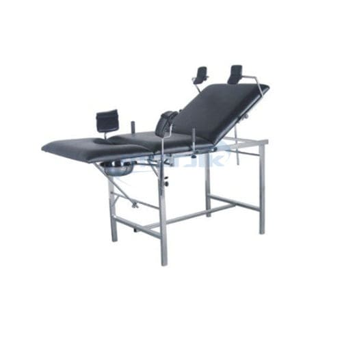 Gynäkologie-Untersuchungsliege - MC-C11 - Zhangjiagang Medi Medical Equipment - manuell / mit verstellbarer Rückenlehne / 2 Ebenen