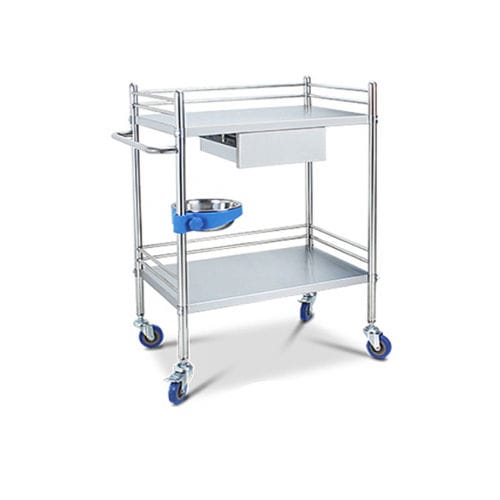 Medizinischer Wagen - MK-S08 - Zhangjiagang Medi Medical Equipment - Notfall / für Instrumente / Geräte