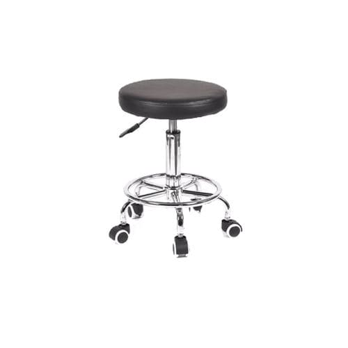 Hocker für Gesundheitseinrichtungen - YA-S01 - Zhangjiagang Medi Medical Equipment - höhenverstellbar / mit Fußstütze / auf Rollen