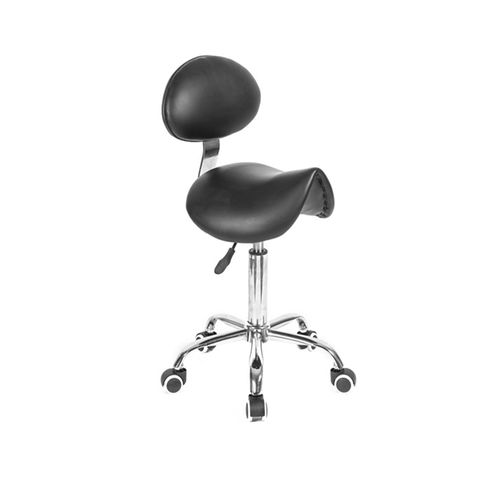 Hocker für Chirurgen - YA-S05 - Zhangjiagang Medi Medical Equipment - höhenverstellbar / pneumatisch / mit Rückenlehne
