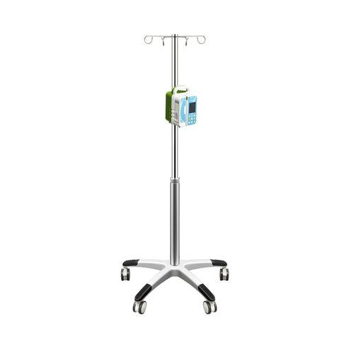 Infusionsständer auf Rollen - MK-IS05 - Zhangjiagang Medi Medical Equipment - 4 Haken / 2 Haken / für Spritzenpumpen