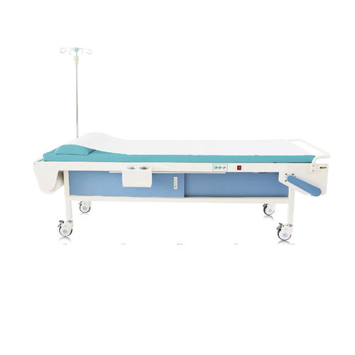 Untersuchungsliege für Ultraschalluntersuchungen - YA-EC-U01 - Zhangjiagang Medi Medical Equipment - elektrisch / höhenverstellbar / mit Stauraum