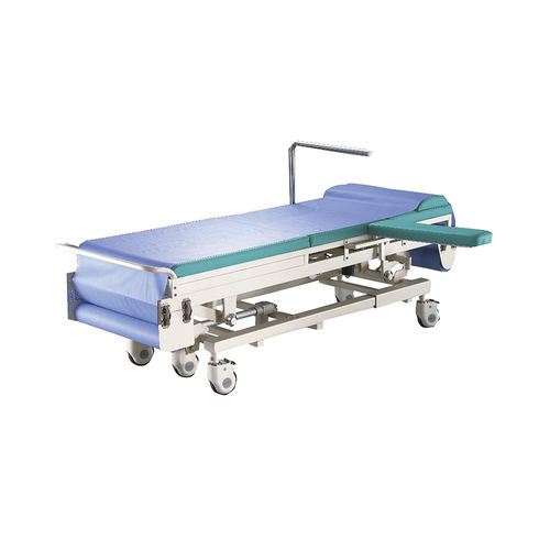 Untersuchungsliege für Echokardiographie - YA-EC-U03 - Zhangjiagang Medi Medical Equipment - elektrisch / höhenverstellbar / Anti-Trendelenburg