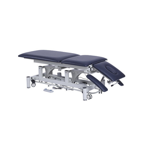 Elektrischer Behandlungstisch - YA-ET-D03 - Zhangjiagang Medi Medical Equipment - auf Rollen / neigbar / dreiteilig