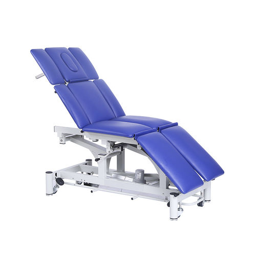 Behandlungstisch für Physiotherapie - YA-ET-D05 - Zhangjiagang Medi Medical Equipment - elektrisch / Trendelenburg / auf Rollen