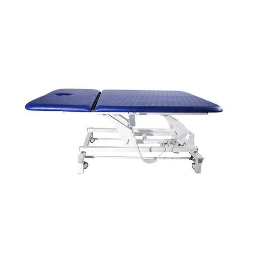 Elektrische Bobathliege - YA-ET-D07 - Zhangjiagang Medi Medical Equipment - auf Rollen / mit höhenverstellbarer Rückenlehne / zweiteilig