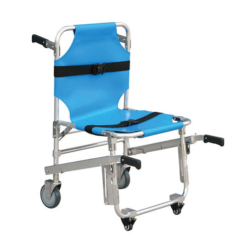 Manueller Tragestuhl - YA-SS02 - Zhangjiagang Medi Medical Equipment - faltbar / dreiteilig / auf Rollen