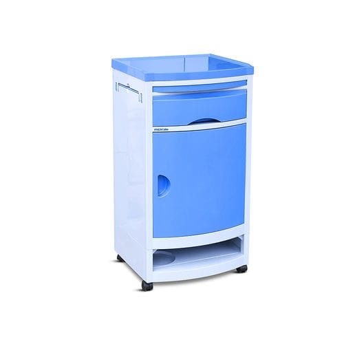 Nachttisch auf Rollen - YA-B07 - Zhangjiagang Medi Medical Equipment - modular / mit Schubladen