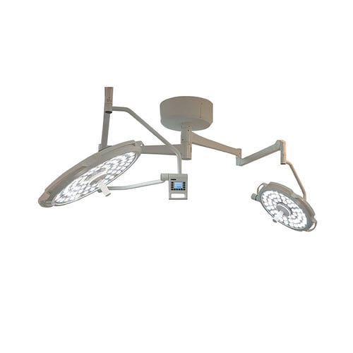 Deckenmontierte OP-Leuchte - MK-D700500Z1 - Zhangjiagang Medi Medical Equipment - LED / mit 2 Armen / 220 V / 50 Hz