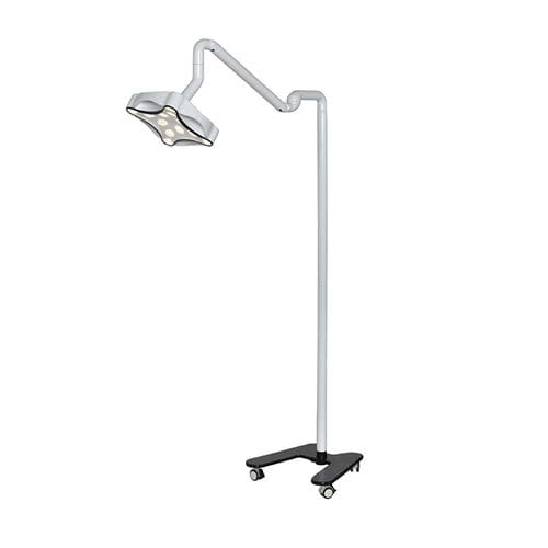 Untersuchungsleuchte für Notaufnahme - MK-E370JL  - Zhangjiagang Medi Medical Equipment - für Dentalspiegel / LED / bodenstehend