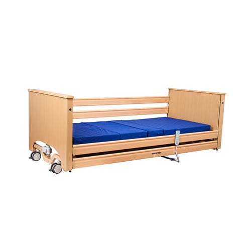 Bett für Langzeitpflege - YA-DH5-3 - Zhangjiagang Medi Medical Equipment - elektrisch / höhenverstellbar / sehr niedrig