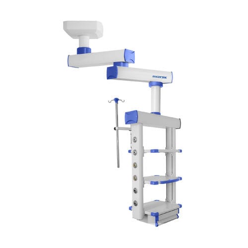 Wandmontierter Verteilerarm - MD-E1 - Zhangjiagang Medi Medical Equipment - für Endoskopie / modular / mit Gondel