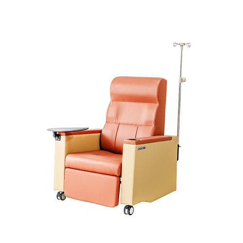 Manueller Hämodialysesessel - YA-DS-M09 - Zhangjiagang Medi Medical Equipment - dreiteilig / auf Rollen / ergonomisch