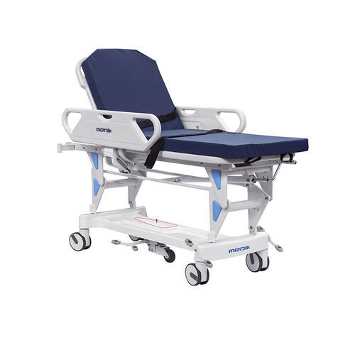 Fahrtrage zum Umbetten - YA-PS05 - Zhangjiagang Medi Medical Equipment - manuell / pneumatisch / höhenverstellbar