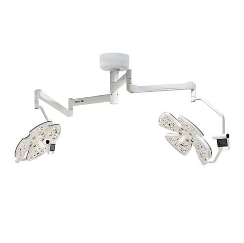 Deckenmontierte OP-Leuchte - MK-D700500B - Zhangjiagang Medi Medical Equipment - LED / mit 2 Armen / 220 V / 50 Hz