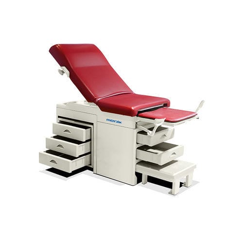 Gynäkologie-Untersuchungsliege - MC-C01 - Zhangjiagang Medi Medical Equipment - manuell / mit verstellbarer Rückenlehne / mit Stauraum