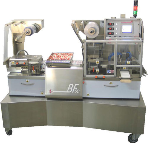 Automatische Verpackungsmaschine - BF 50 ST - O.M.A.R. S.r.l. Pharmaceutical Blister Solution - pneumatisch / kompakt / auf Rollen