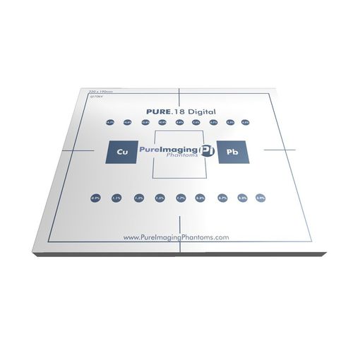 Testphantom für Fluoroskopie - PURE.18 DIGITAL - Pure Imaging Phantoms - Mehrzweck