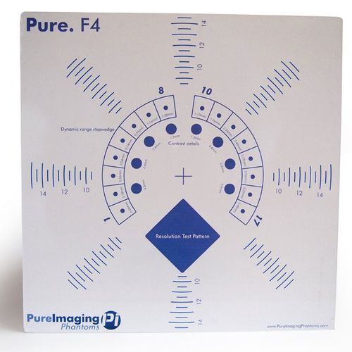 Testphantom für Fluoroskopie - PURE.F4 - Pure Imaging Phantoms - Mehrzweck