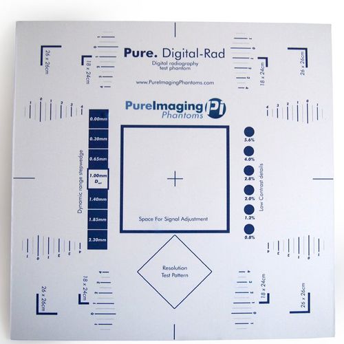 Testphantom für Röntgenzwecke - PURE. DIGITAL-RAD - Pure Imaging Phantoms - Mehrzweck