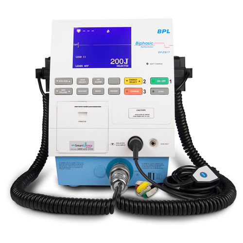 Halbautomatischer externer Defibrillator - DF 2617/R - BPL Medical Technologies - automatisch / manuell / zweiphasig