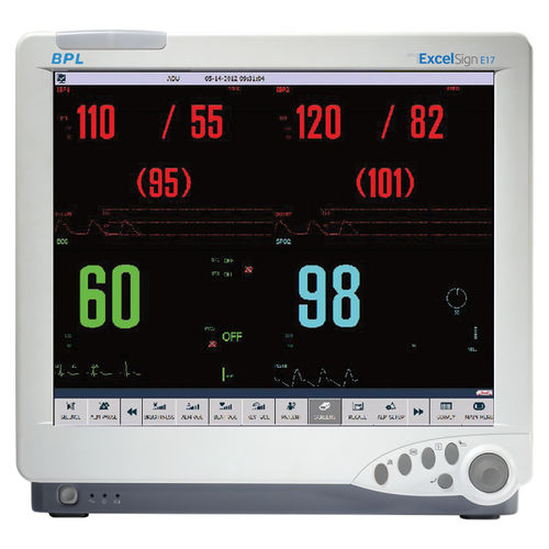 Modularer Patientenmonitor - EXCELSIGN E17 - BPL Medical Technologies - etCO2 / NIBP / SpO2