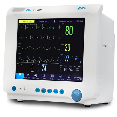 Kompakter Patientenmonitor - ELITEVIEW EV10 - BPL Medical Technologies - EKG / RESP / TEMP