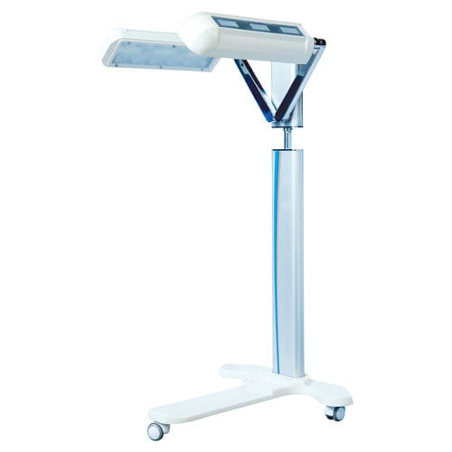 Phototherapielampe für Neugeborene - BLOSSOM DUO - BPL Medical Technologies - auf Rollen / Blaues Licht