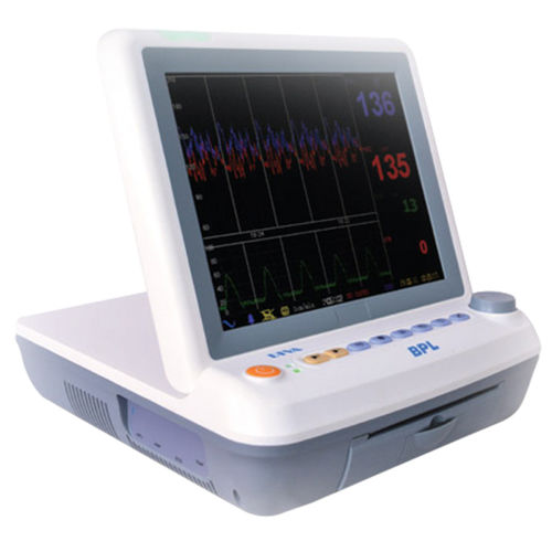 FHR-Fetalmonitor - FM 9853 - BPL Medical Technologies - Zwillings-FHR / TOCO / mit Drucker