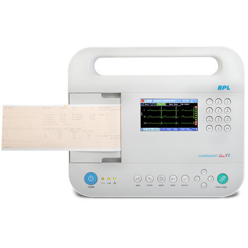 Ruhe-Elektrokardiograph - CARDIART GENX3 - BPL Medical Technologies - 3 Kanäle / digital / mit Drucker