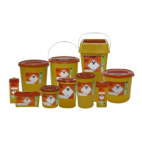 Behälter für Abfallprodukte - SHARPSGUARD® eco orange - Daniels Healthcare - Umschlag / sicher