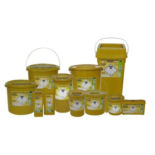Behälter für Abfallprodukte - SHARPSGUARD® eco yellow - Daniels Healthcare - Umschlag / sicher