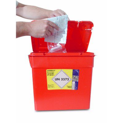 Transportbehälter - DD854 - Daniels Healthcare - Labor / biologisch / sicher