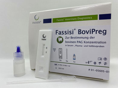 Schwangerschafts-Testkit - BOVIPREG - Fassisi, Gesellschaft für Veterinärdiagnostik und Umweltanalysen mbH - für Fruchtbarkeit / für Rinder / für Tiere