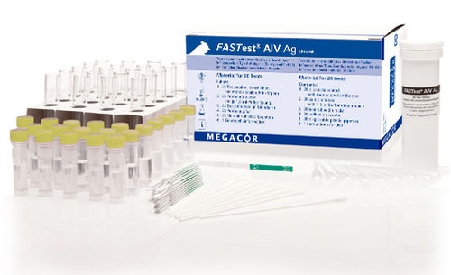 Schnelltest für Vogelgrippe - FASTest® AIV  - MEGACOR Diagnostik - Grippe / für Veterinärmedizin / für Fruchtbarkeit