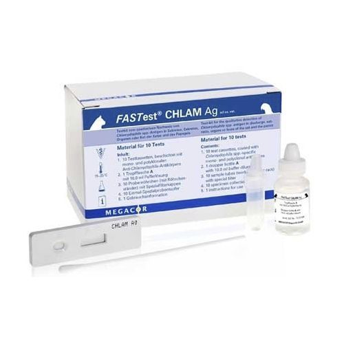 Chlamydien-Schnelltest - FASTest®  - MEGACOR Diagnostik - für Veterinärmedizin / Antigene / Chlamydia trachomatis