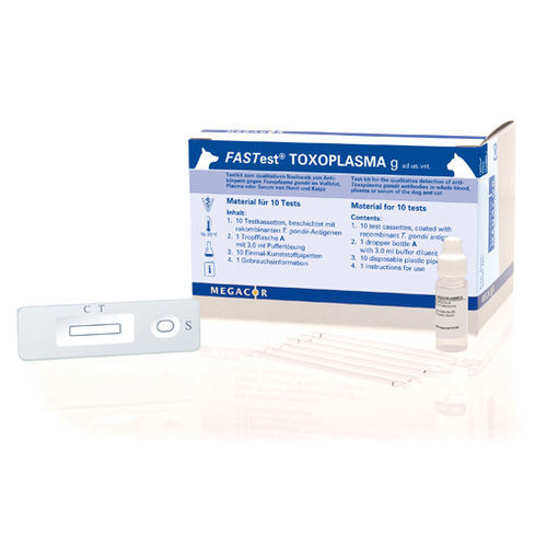 Schnelltest für Infektionskrankheiten - FASTest® TOXOPLASMA - MEGACOR Diagnostik - für Katzen / für Hunde / für Antikörper