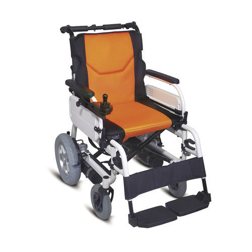 Elektrischer Rollstuhl - DP-111APF2 - Guangdong Dongpin Beauty & Medical Technology - zur Nutzung im Freien / mit Fußstütze / mit Armlehnen