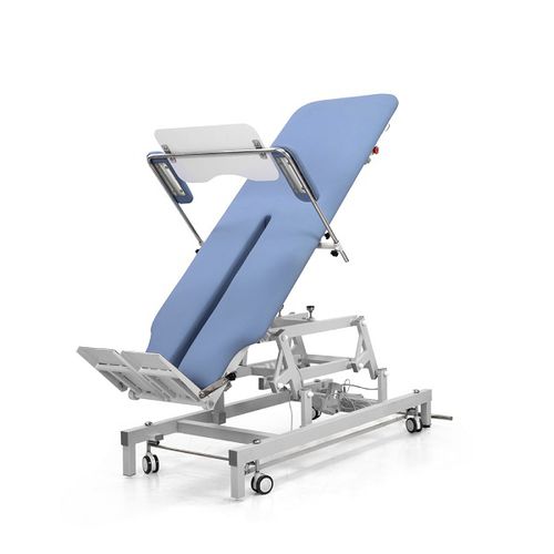 Einteiliges Stehbrett - DP-A0-SU01 - Guangdong Dongpin Beauty & Medical Technology - höhenverstellbar / auf Rollen / elektrisch