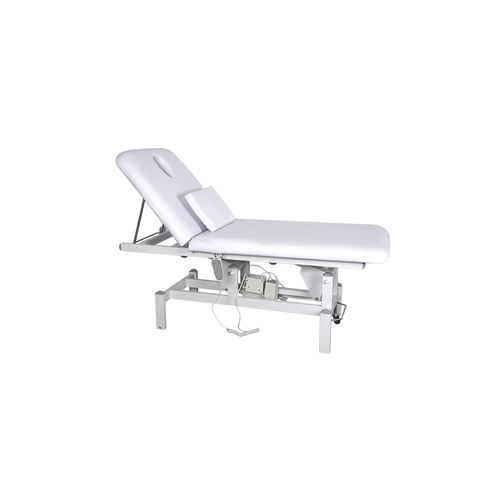 Elektrische Massageliege - DP-8273 - Guangdong Dongpin Beauty & Medical Technology - mechanischer / auf Rollen / mit höhenverstellbarer Rückenlehne