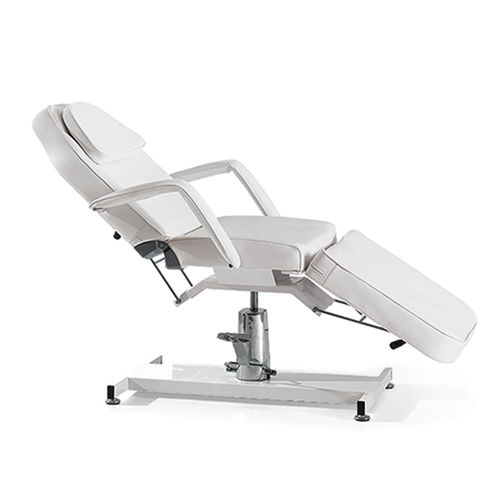 Hydraulische Massageliege - DP-8322 - Guangdong Dongpin Beauty & Medical Technology - mit Armstütze / mit verstellbarer Rückenlehne / mit Kopfstütze
