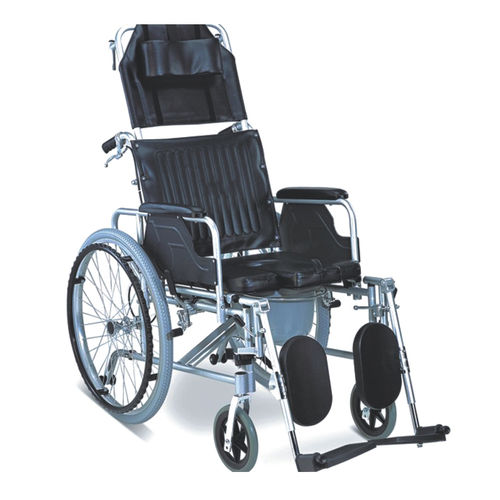 Manueller Rollstuhl - DP-SC8020C - Guangdong Dongpin Beauty & Medical Technology - für den Innenbereich / mit Fußstütze / mit Kopfstütze