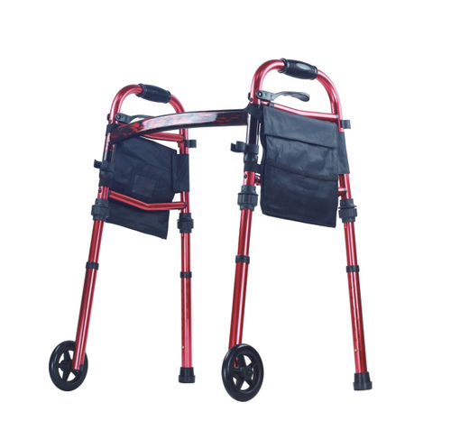 Gehgestell für Übergewichtige - DP-SC4003KD - Guangdong Dongpin Beauty & Medical Technology - zusammenklappbar / mit Sitz / höhenverstellbarer