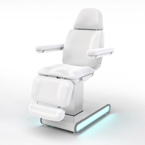 Elektrischer Behandlungsstuhl - DP-L437 - Guangdong Dongpin Beauty & Medical Technology - fünfteilig / höhenverstellbar / mit Fußstütze