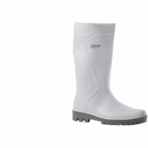 Unisex-Krankenhausstiefel - ErgoBoot - Toffeln - waschbar / antistatisch / weiß