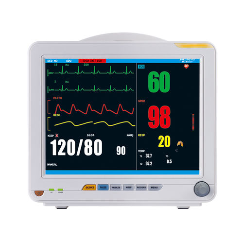 Tragbarer Patientenmonitor - HF-8000C  - Shanghai Huifeng Medical Instrument - kompakt / EKG / Atemfrequenz