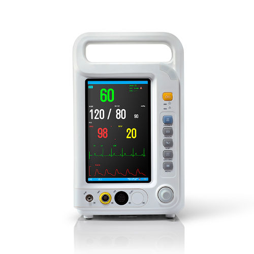 Tragbarer Patientenmonitor - HF-8000A  - Shanghai Huifeng Medical Instrument - EKG / Atemfrequenz / Herzfrequenz