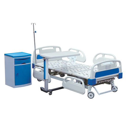 Pflegebett - HF-838A - Shanghai Huifeng Medical Instrument - manuell / höhenverstellbar / zusammenklappbar