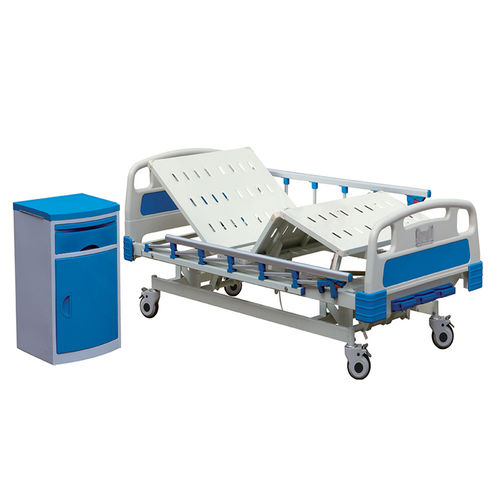 Krankenhausbett - HF-839 - Shanghai Huifeng Medical Instrument - manuell / höhenverstellbar / zusammenklappbar